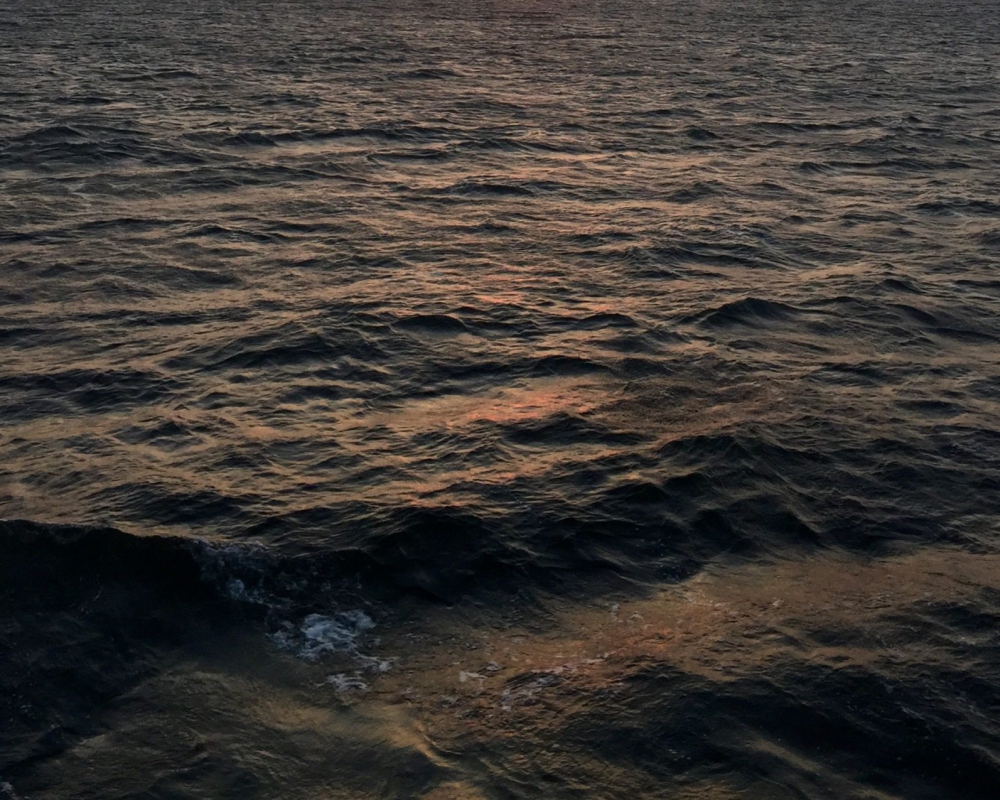 Welliges Wasser